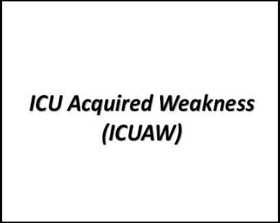 ATS Guideline on diagnosis of ICU-acquired weakness in adults