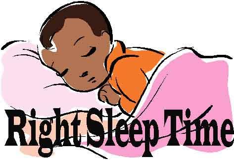 Right Sleep time for Children: American Academy of Pediatrics Recommendations