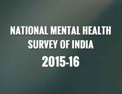 NIMHANS National Mental Health Survey 2015-2016