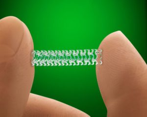 First in human of new polymer-free stent demonstrates favorable angiographic, imaging-based outcomes at nine-months