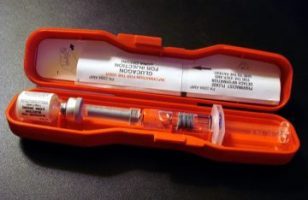 For managing hypoglycemia -Glucagon autoinjector scores over glucagon emergency kit