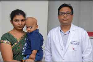 KIMS Doctors Successfully Perform Bone Marrow Transplant procedure on a 2-Yr-Old Patient