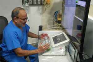 Apex Heart Institute performs coronary angioplasty with vascular robotic technology
