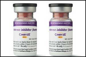 Cinryze approved for treatment of hereditary angioedema in children