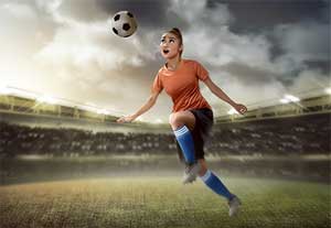 MRIs show more damage of soccer in women : Journal Radiology Study