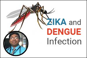 Clinical predictors to distinguish between Zika and Dengue infection: Dr Manojit Mondal