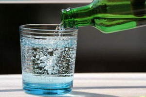 Beware- Even sparkling water may cause life threatening allergy