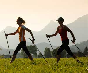 Exercise and obesity: Nordic walking gives faster results for weight loss than normal walking